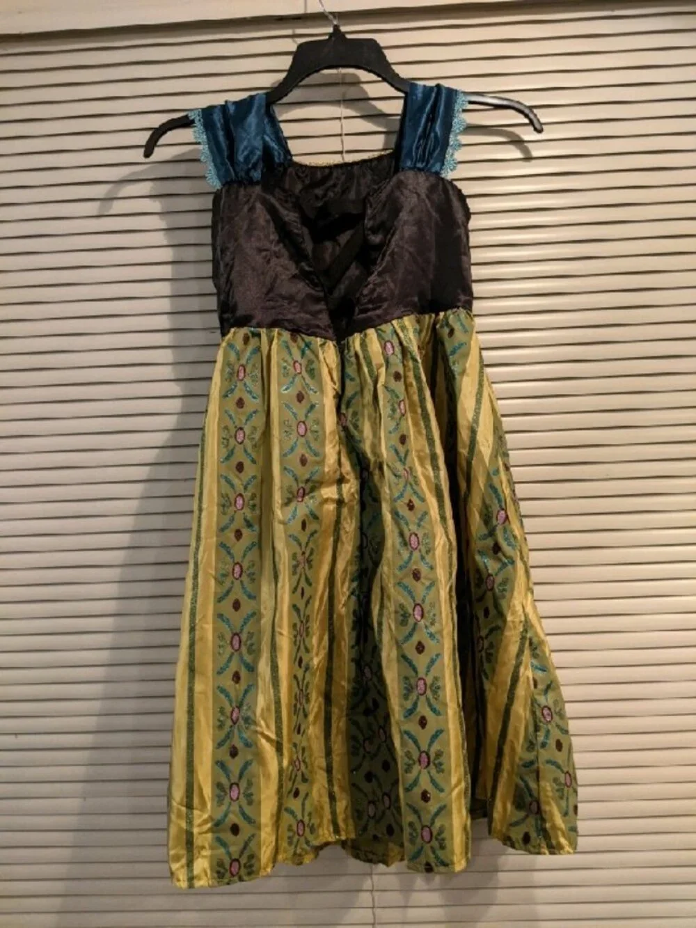 Disney Frozen Anna Coronation Costume Dress, Medium Child